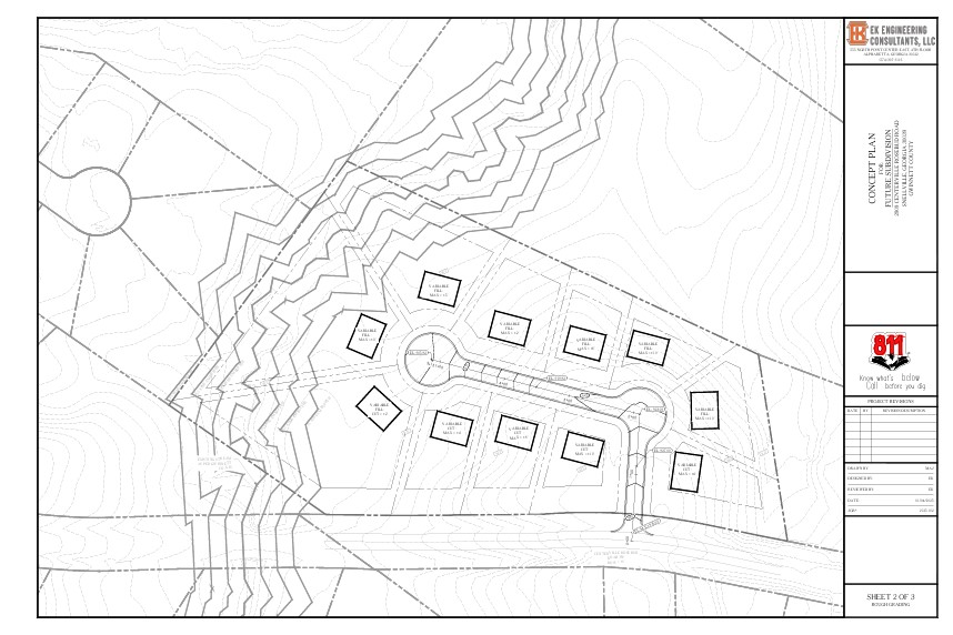 Concept Plans for Residential Subdivision