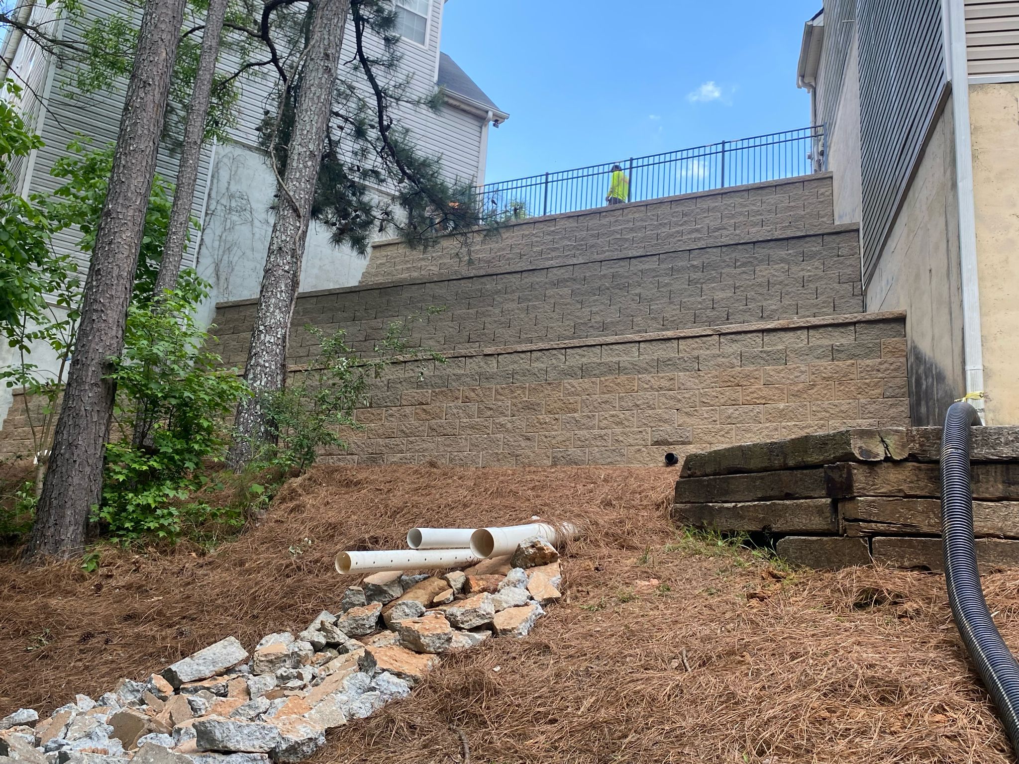 Existing Retaining Wall Replacement and Erosion Control Plans